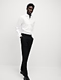 Slim Fit Non Iron Pure Cotton Twill Shirt