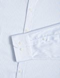 Regular Fit Ultimate Non Iron Cotton Striped Shirt 