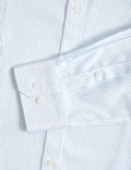 Slim Fit Ultimate Non Iron Cotton Striped Shirt