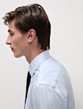 Slim Fit Ultimate Non Iron Cotton Striped Shirt