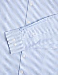 Regular Fit Ultimate Non Iron Cotton Striped Shirt