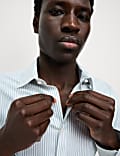 Slim Fit Ultimate Non Iron Cotton Striped Shirt