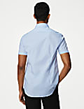 3pk Slim Fit Easy Iron Short Sleeve Shirts