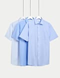 3pk Regular Fit Easy Iron Short Sleeve Shirts