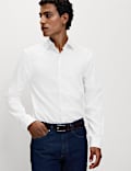 Regular Fit Pure Cotton Stretch Shirt
