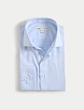 Non Iron Regular Fit Cotton Blend Shirt