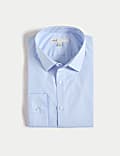Skinny Fit Easy Iron Cotton Blend Shirt