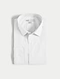Skinny Fit Easy Iron Cotton Blend Shirt