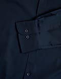 Slim Fit Easy Iron Cotton Blend Shirt