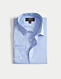 Slim Fit Easy Iron Cotton Blend Shirt