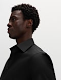 Slim Fit Easy Iron Cotton Blend Shirt