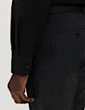 Slim Fit Easy Iron Cotton Blend Shirt