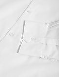 Slim Fit Easy Iron Cotton Blend Shirt