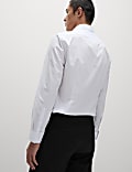Slim Fit Easy Iron Cotton Blend Shirt