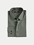Regular Fit Easy Iron Cotton Blend Shirt