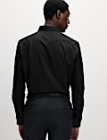 Regular Fit Easy Iron Cotton Blend Shirt