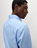 Regular Fit Cotton Blend Shirt