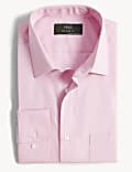 Regular Fit Easy Iron Cotton Blend Shirt