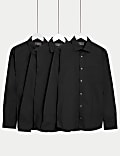 3pk Slim Fit Easy Iron Long Sleeve Shirts