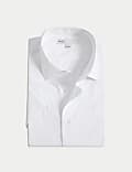 Slim Fit Easy Iron Cotton Blend Shirt