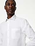 Shorter Length 3pk Slim Fit Easy Iron Long Sleeve Shirts