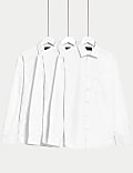 3pk Skinny Fit Easy Iron Shirts