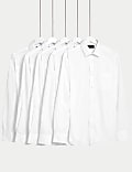 5pk Regular Fit Easy Iron Long Sleeve Shirts