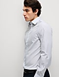 2pk Regular Fit Easy Iron Long Sleeve Shirts