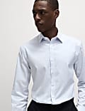 Slim Fit Luxury Cotton Striped Shirt