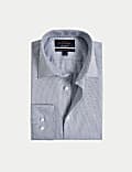 Regular Fit Luxury Pure Cotton Textured Shirt