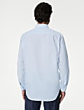 Regular Fit Luxury Linen Blend Weave Shirt