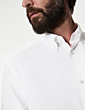 Regular Fit Luxury Linen Blend Weave Shirt