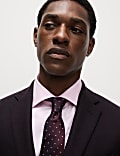 Tailored Fit Luxury Cotton Double Cuff Twill Shirt