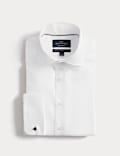 Chemise coupe standard 100 % coton, repassage facile
