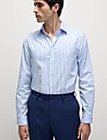 Regular Fit Luxury Cotton Striped Shirt