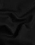 Camisa de ajuste estándar en sarga de algodón prémium