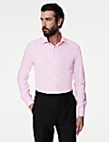 Slim Fit Luxury Cotton Twill Shirt