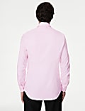 Slim Fit Luxury Cotton Twill Shirt