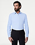 Slim Fit Luxury Cotton Twill Shirt