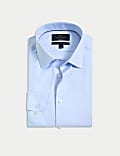 Slim Fit Luxury Cotton Twill Shirt