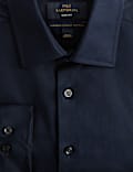 Slim Fit Luxury Cotton Twill Shirt