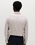 Slim Fit Egyptian Cotton Dobby Shirt