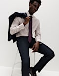 Slim Fit Egyptian Cotton Dobby Shirt