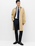 Regular Fit Egyptian Cotton Contrast Collar Shirt