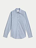 Regular Fit Easy Iron Pure Cotton Shirt
