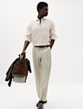 Regular Fit Easy Iron Marl Shirt