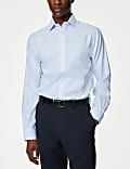 Regular Fit Non Iron Pure Cotton Check Shirt