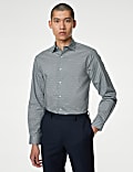 Regular Fit Easy Iron Pure Cotton Shirt