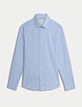 Easy Iron Pure Cotton Striped Shirt
