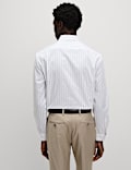 Easy Iron Pure Cotton Striped Shirt